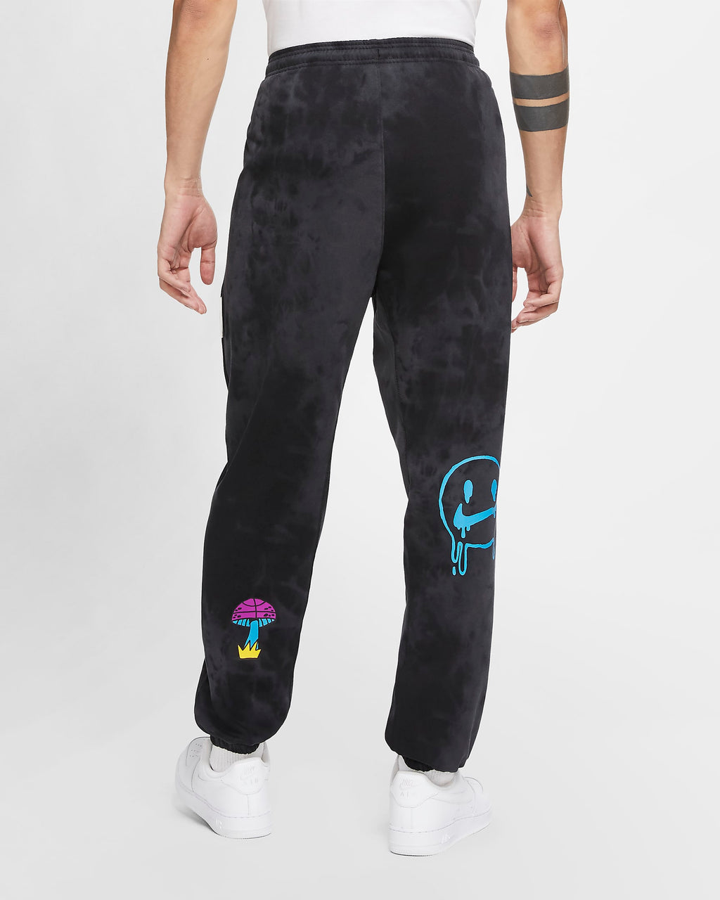 Men's Basketball Trousers Nike "Peace, Love, Basketball" 'Black/Yellow'