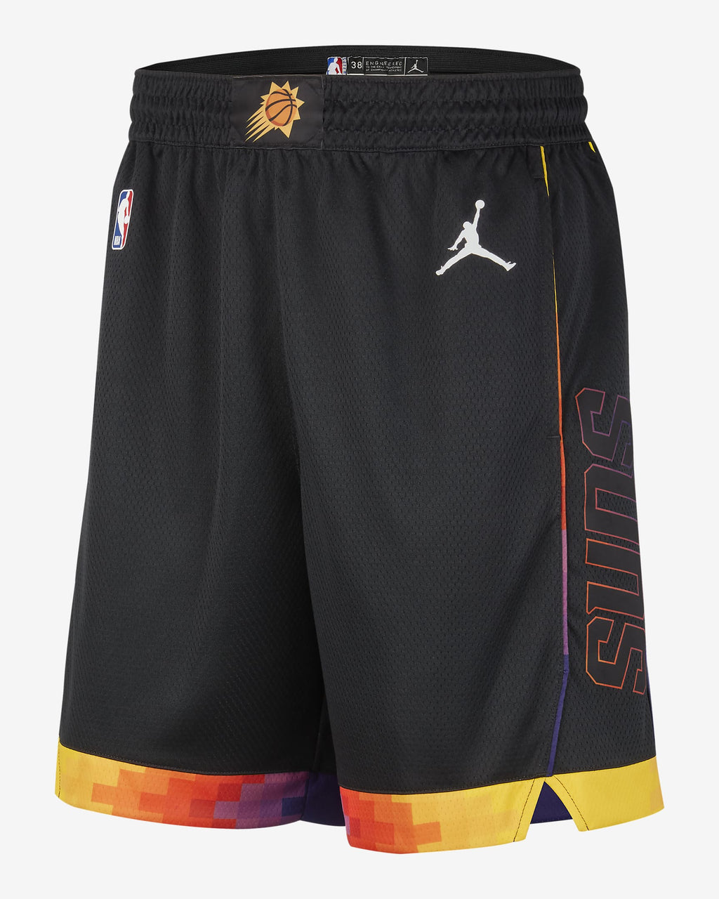 Phoenix Suns Statement Edition Men's Jordan Dri-FIT NBA Swingman Basketball Shorts 'Black/White'