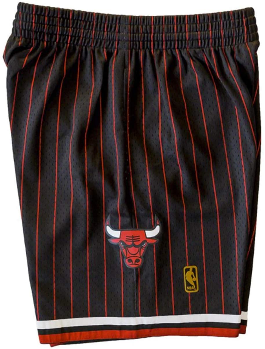 M&N Swingman Shorts Chicago Bulls 'Black'