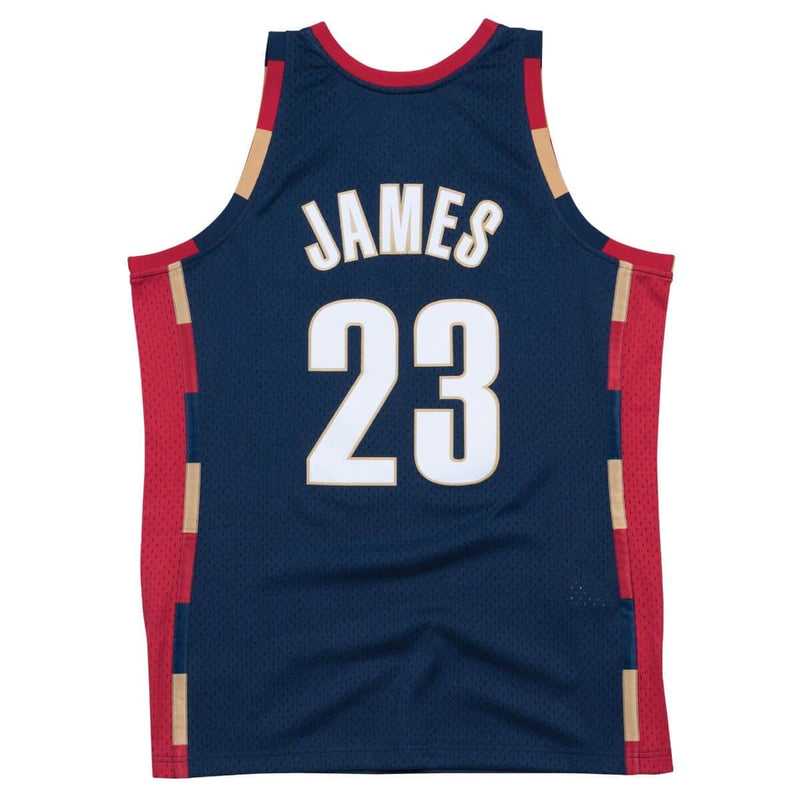 Mitchell & Ness Swingman Jersey Cavaliers Lebron James #23 'Navy'