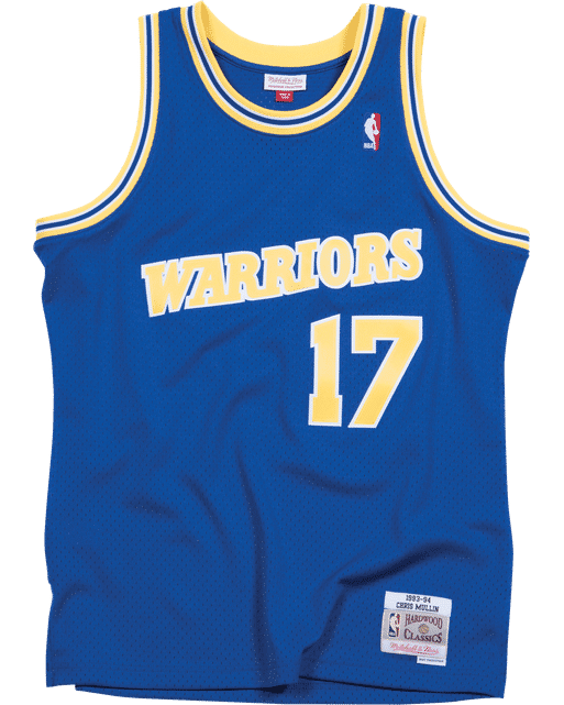 Mitchell & Ness NBA Golden State Warriors Swingman Road Jersey 1993 Chris Mullin 'Blue'