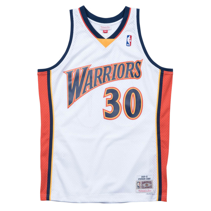 Mitchell & Ness NBA Swingman Home Jersey Warriors '09 Stephen Curry 'White'