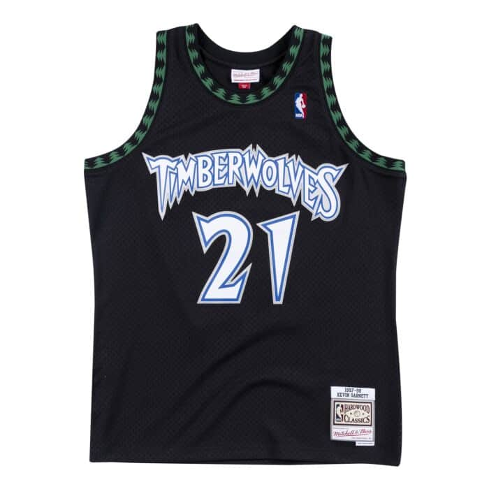 Mitchell & Ness NBA Swingman Jersey Minnesota Timberwolves "Kevin Garnett" 'Black/White'