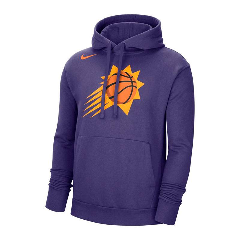 Nike Nba Phoenix Suns Fleece Essential Kids Pullover 'New Orchid'