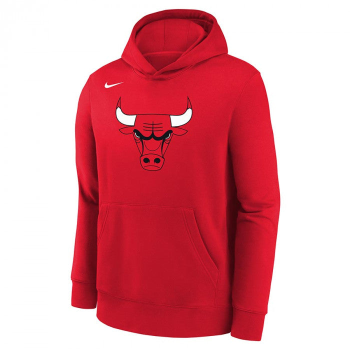 Nike NBA Chicago Bulls Fleece Pullover Essential Kids 'Red'