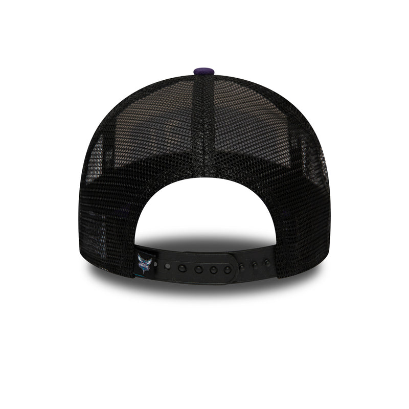 New Era A-Frame Trucker Snapback Charlotte Hornets 'White'