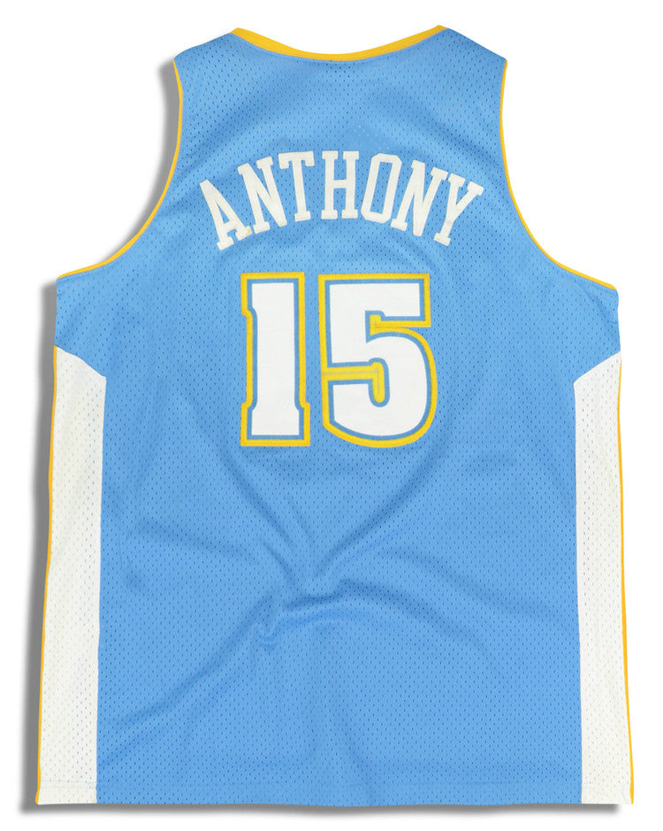 Mitchell & Ness Denver Nuggets Carmelo Anthony Swingman Jersey 'Blue'