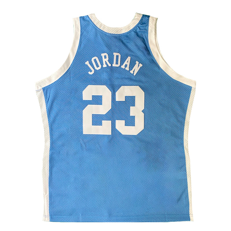 M&N Authentic Swingman Jersey Michael Jordan #23 U North Carolina 'Light Blue'