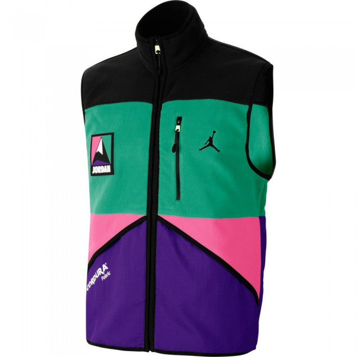 Jordan Winter Utility Men's Gilet  'Black/Green/Watermelon'